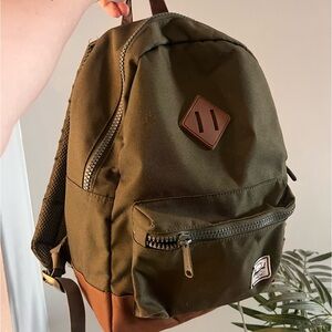 HERSCHEL Youth Backpack | Army Green and Brown